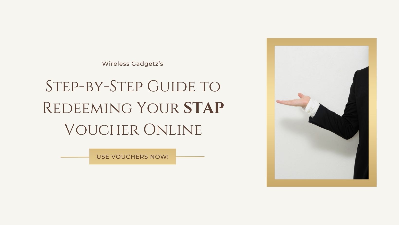Step-by-Step Guide to Redeeming Your STAP Voucher Online